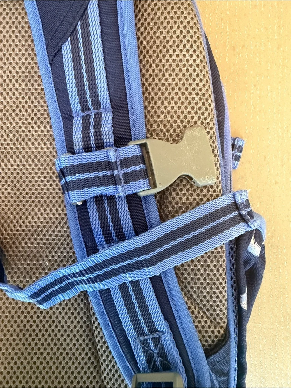Pottery Barn Kids Navy Blue Sharks Boys Small Mackenzie Backpack “BGN” Initials
